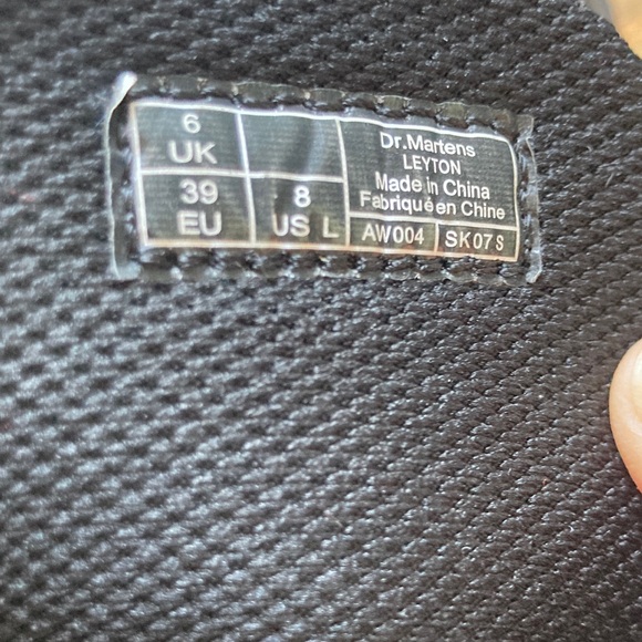 Dr. Martens Black Leather Ankle Boots - Picture 5 of 6